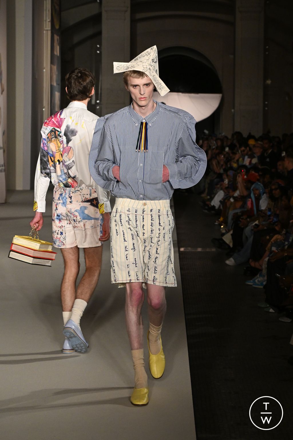 Fashion Week Paris Spring/Summer 2026 look 24 from the Kidsuper collection 男装