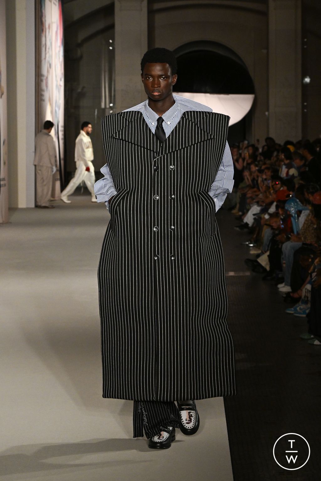 Fashion Week Paris Spring/Summer 2026 look 28 from the Kidsuper collection menswear