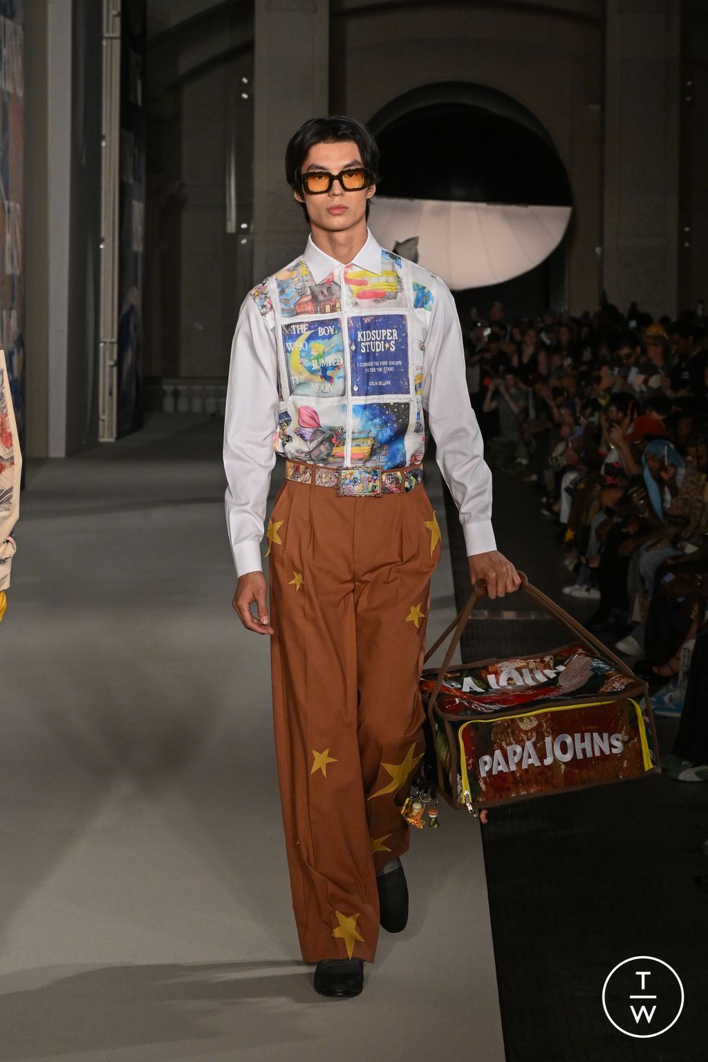 Fashion Week Paris Spring/Summer 2026 look 3 de la collection Kidsuper menswear