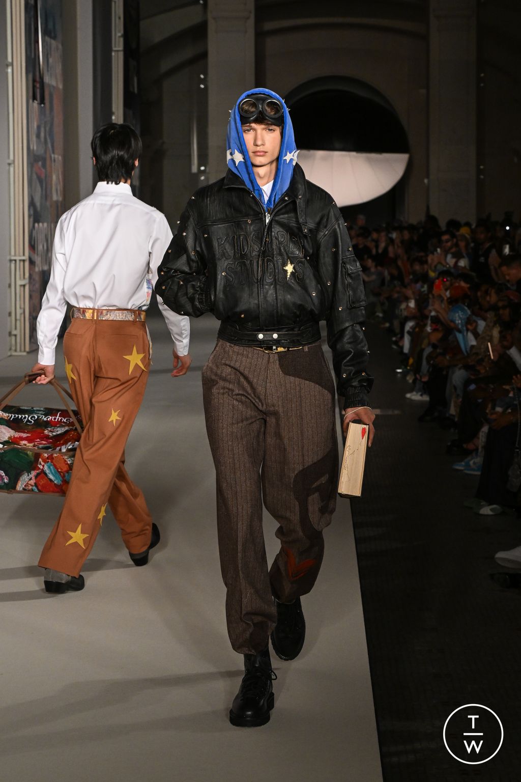 Fashion Week Paris Spring/Summer 2026 look 4 from the Kidsuper collection 男装