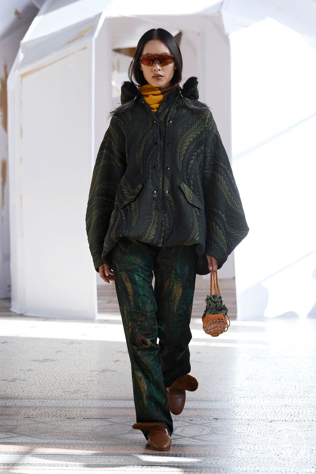 Fashion Week Paris Fall/Winter 2026 look 2 from the Kiko Kostadinov collection womenswear