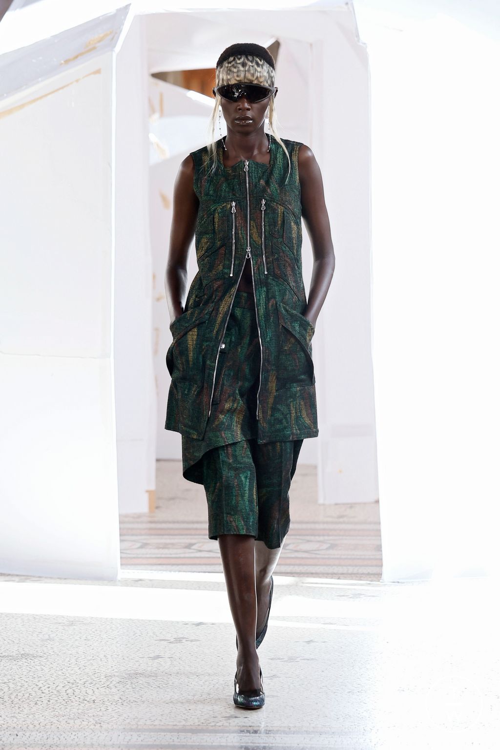Fashion Week Paris Fall/Winter 2026 look 3 from the Kiko Kostadinov collection womenswear