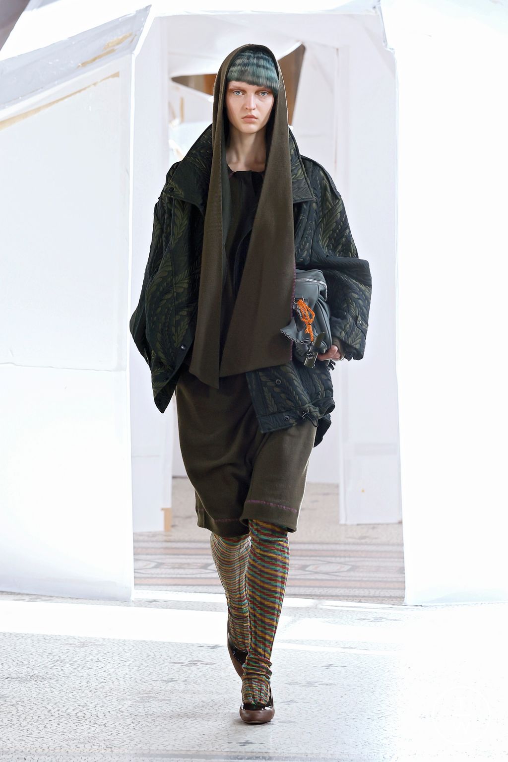 Fashion Week Paris Fall/Winter 2026 look 4 from the Kiko Kostadinov collection womenswear