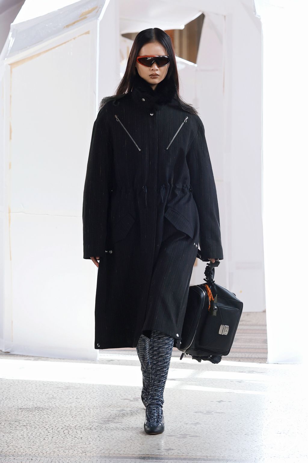 Fashion Week Paris Fall/Winter 2026 look 7 from the Kiko Kostadinov collection womenswear