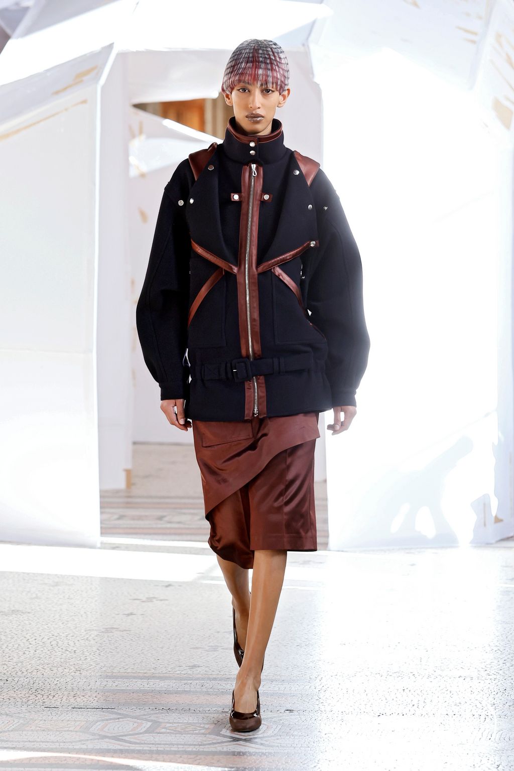Fashion Week Paris Fall/Winter 2026 look 22 from the Kiko Kostadinov collection womenswear