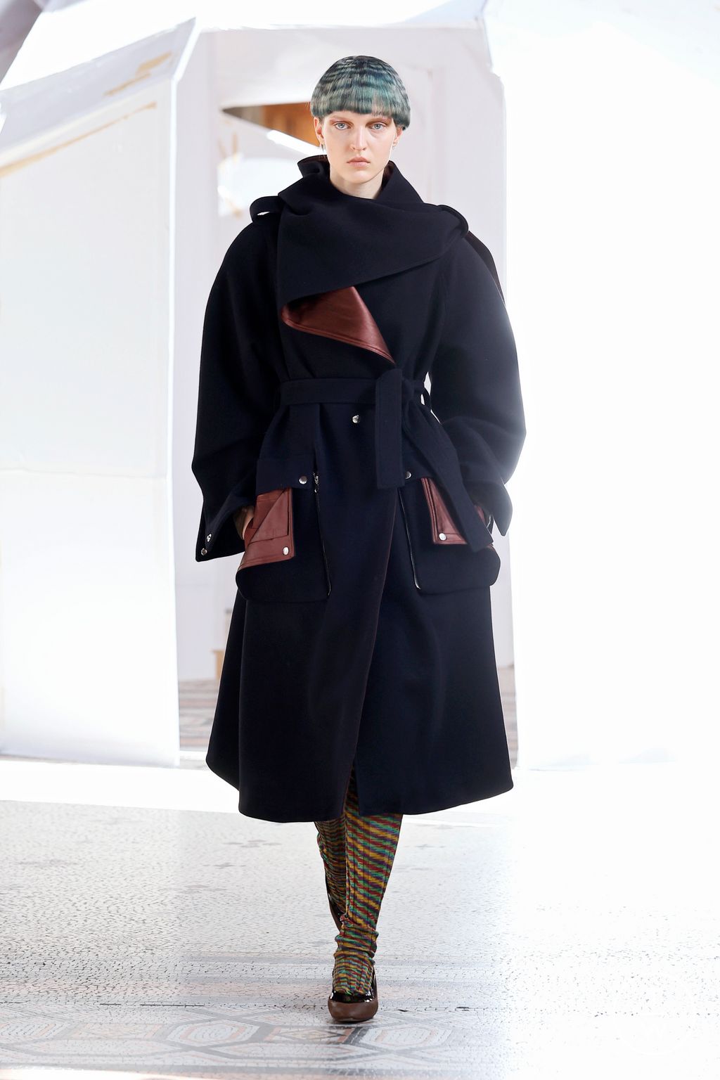 Fashion Week Paris Fall/Winter 2026 look 23 from the Kiko Kostadinov collection womenswear