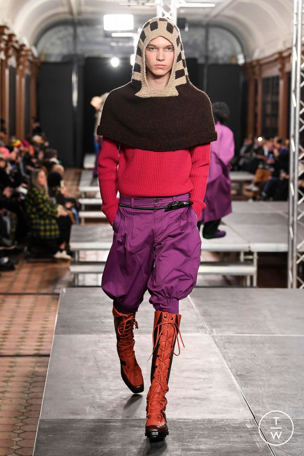 Fashion Week Paris Fall/Winter 2023 look 21 from the Kiko Kostadinov collection 男装