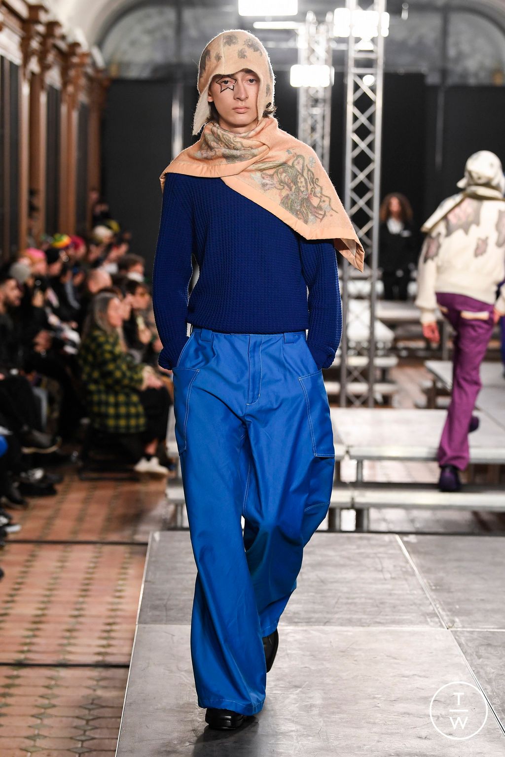 Fashion Week Paris Fall/Winter 2023 look 23 from the Kiko Kostadinov collection 男装