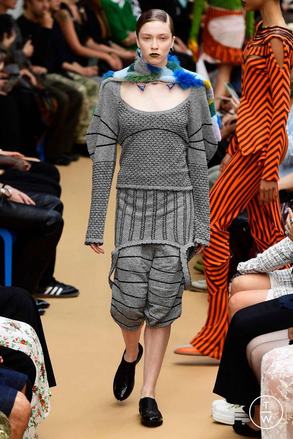 Fashion Week Paris Spring/Summer 2024 look 13 from the Kiko Kostadinov collection womenswear