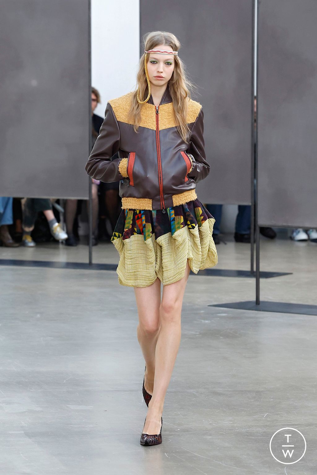 Fashion Week Paris Spring/Summer 2026 look 25 from the Kiko Kostadinov collection womenswear