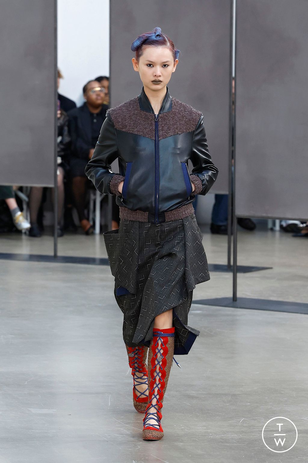 Fashion Week Paris Spring/Summer 2026 look 26 from the Kiko Kostadinov collection womenswear