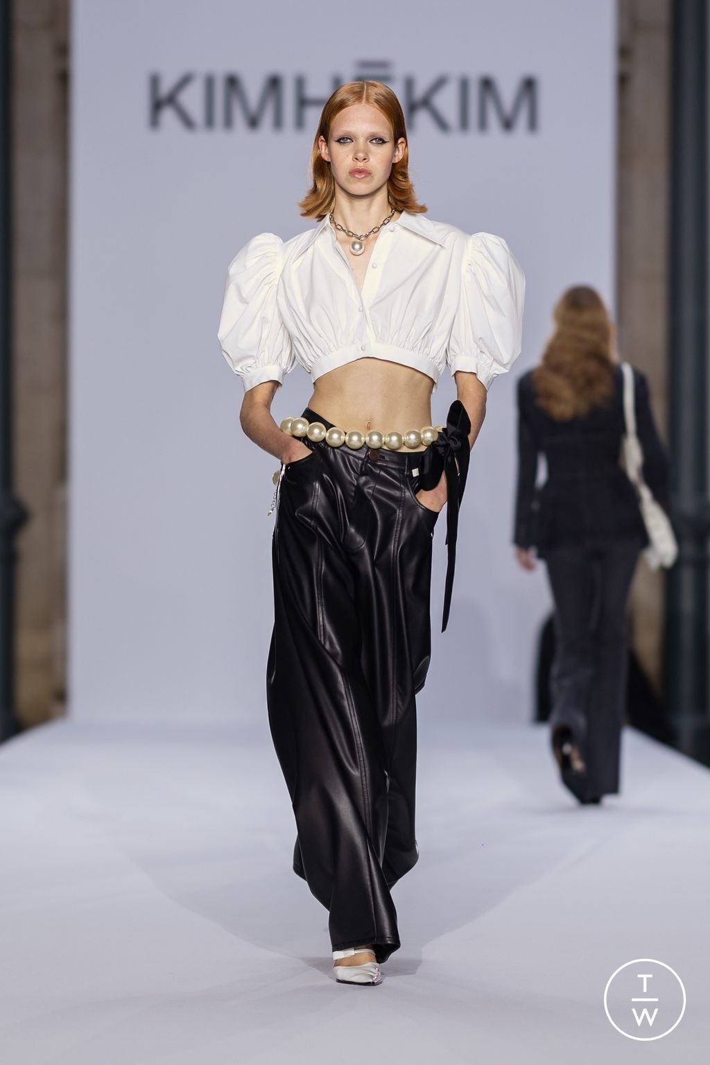Fashion Week Paris Spring/Summer 2024 look 11 from the Kimhekim collection womenswear