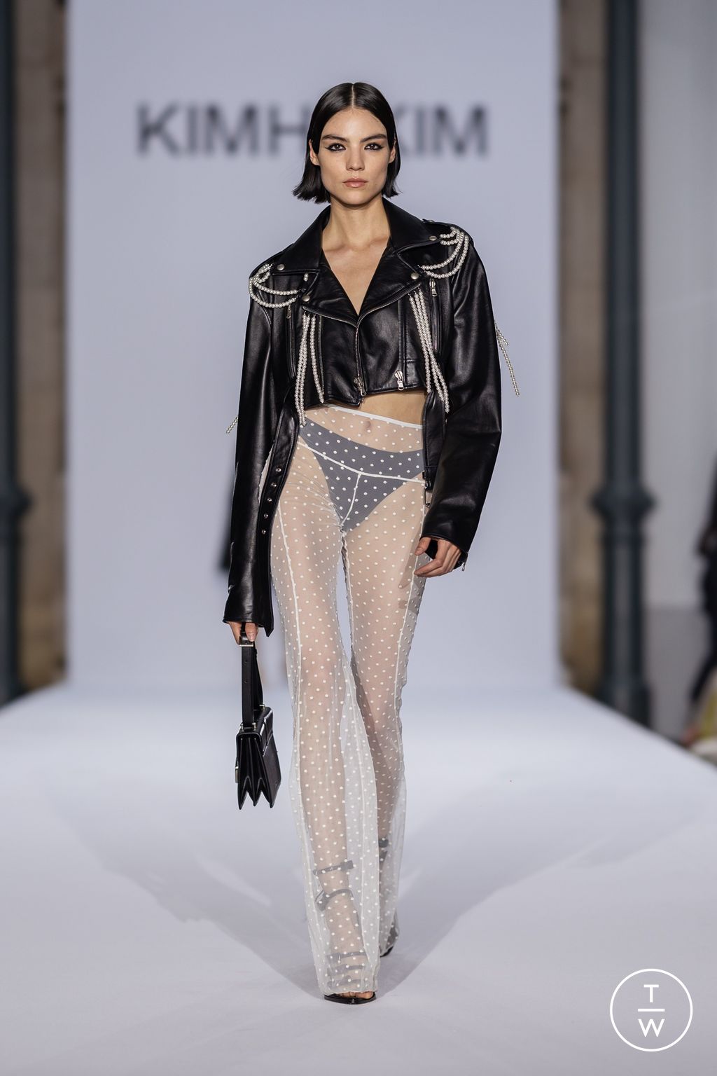 Fashion Week Paris Spring/Summer 2024 look 24 from the Kimhekim collection womenswear