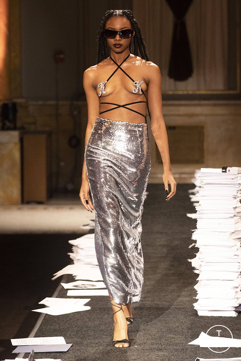 Fashion Week New York Fall/Winter 2023 look 41 de la collection Kim Shui womenswear