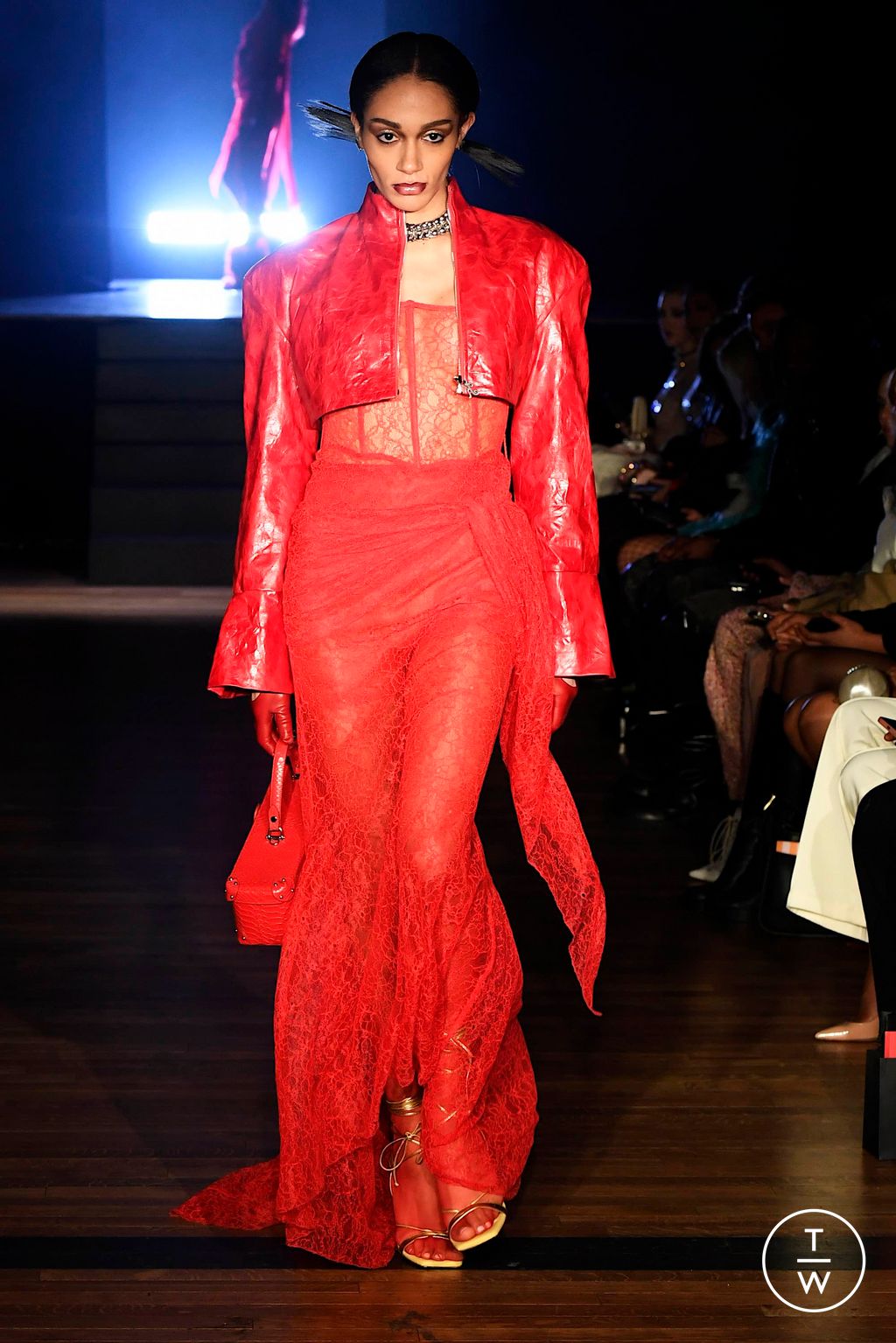 Fashion Week New York Fall/Winter 2024 look 20 de la collection Kim Shui womenswear