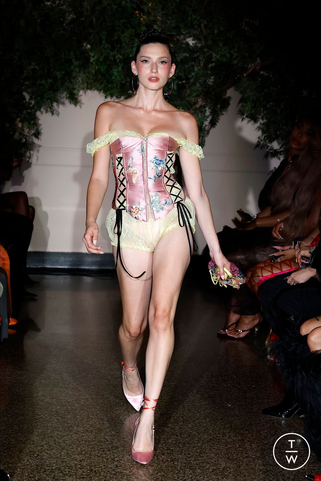 Fashion Week New York Spring/Summer 2024 look 4 from the Kim Shui collection womenswear