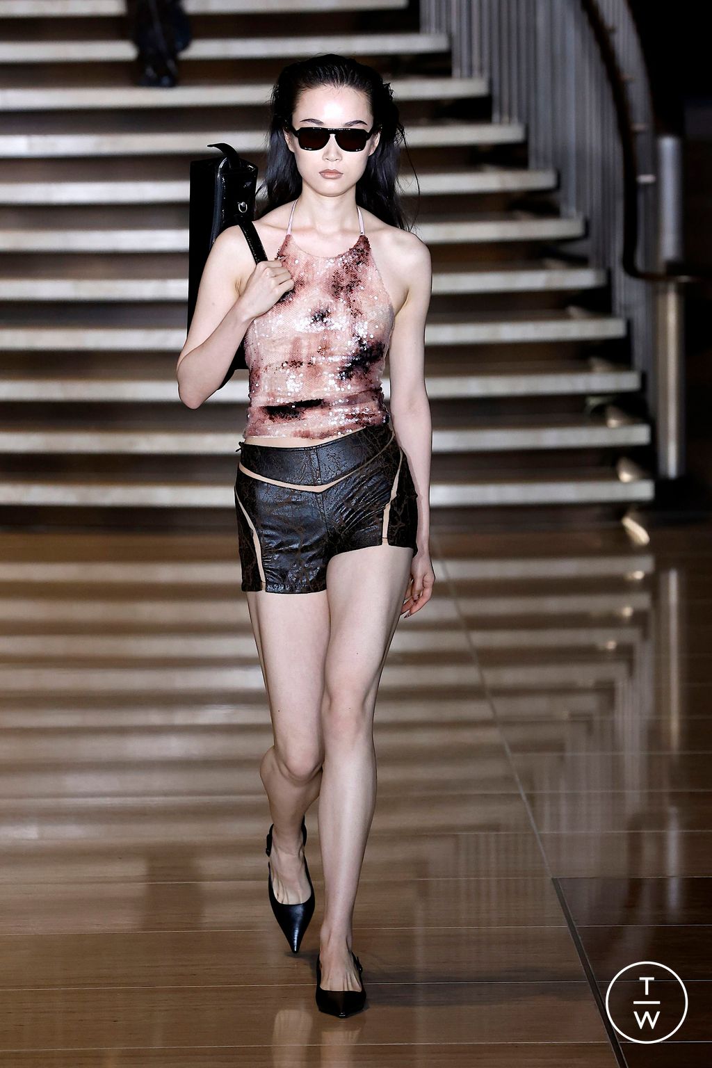 Fashion Week New York Spring/Summer 2025 look 11 from the Kim Shui collection womenswear
