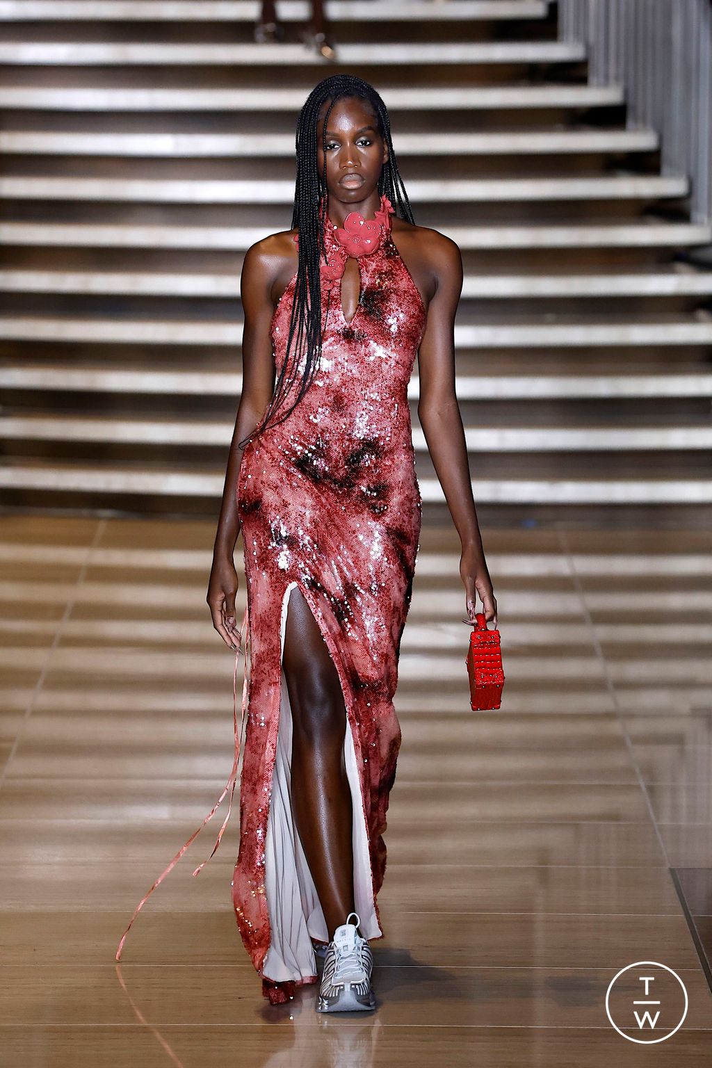 Fashion Week New York Spring/Summer 2025 look 14 from the Kim Shui collection womenswear