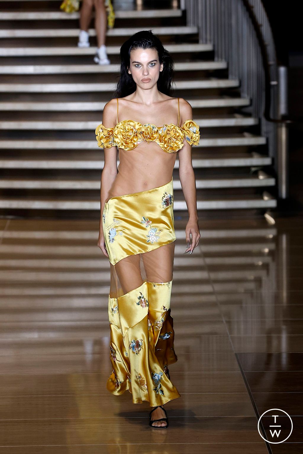 Fashion Week New York Spring/Summer 2025 look 22 from the Kim Shui collection womenswear