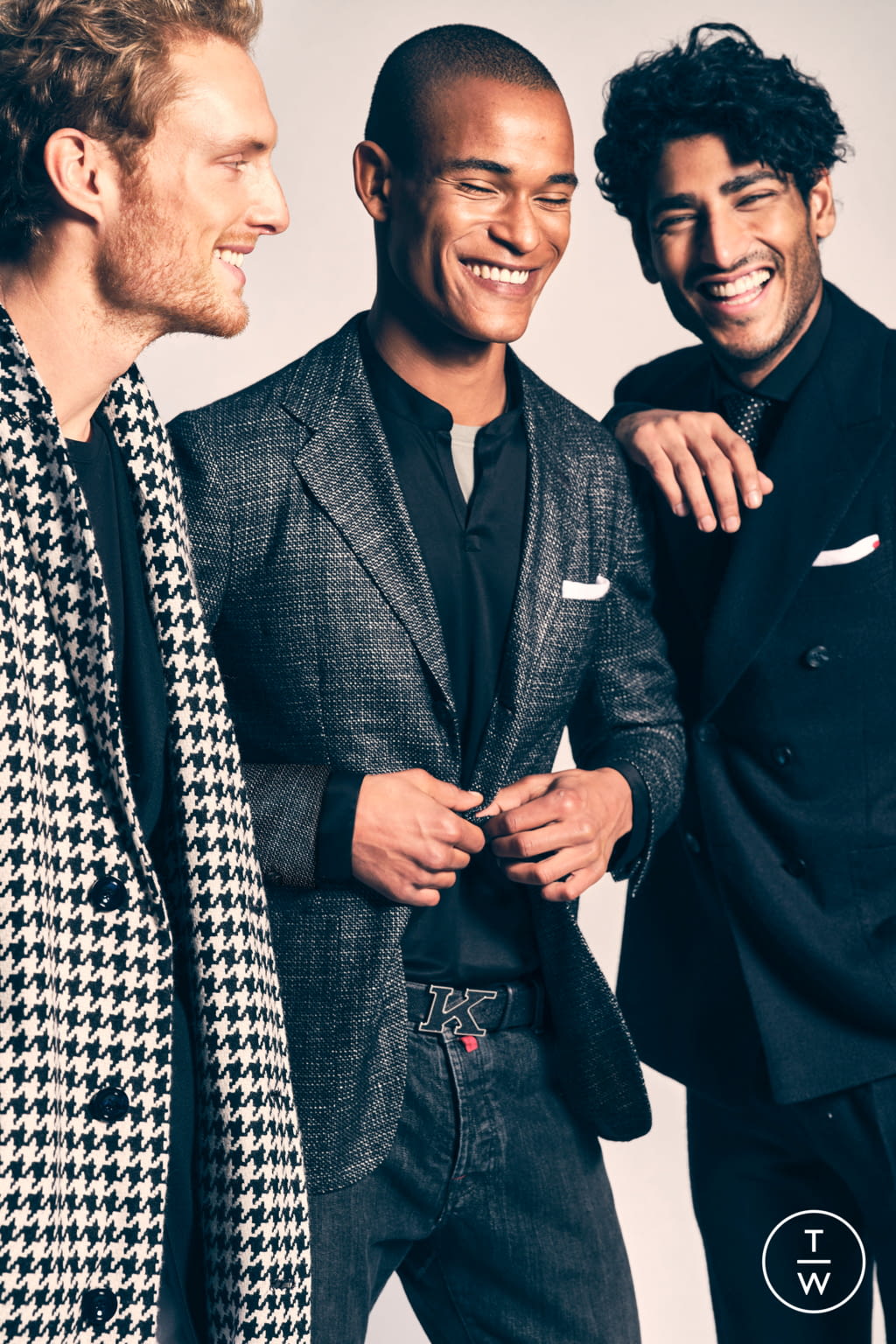 Fashion Week Milan Fall/Winter 2021 look 23 from the Kiton collection menswear