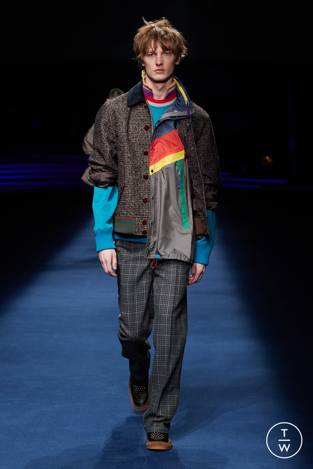 Fashion Week Paris Fall/Winter 2021 look 25 from the Kolor collection 男装