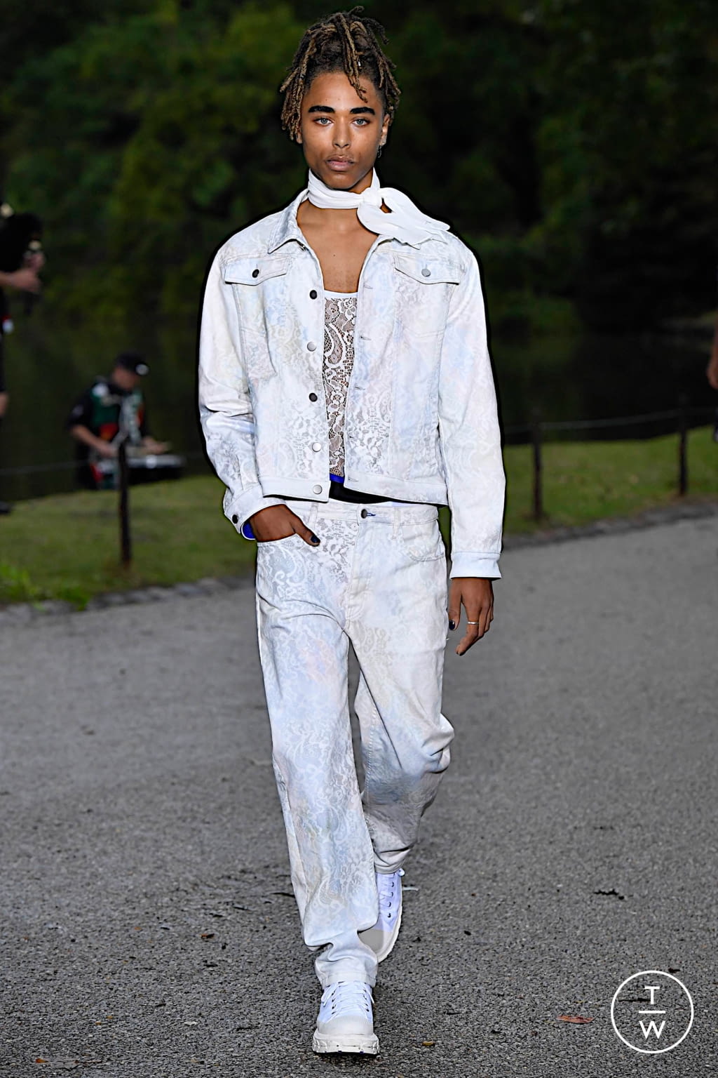 Fashion Week Paris Spring/Summer 2021 look 22 from the Koché collection 女装