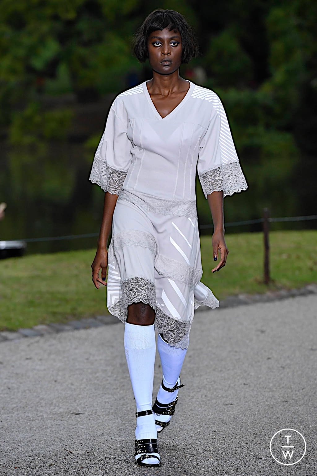 Fashion Week Paris Spring/Summer 2021 look 12 from the Koché collection womenswear