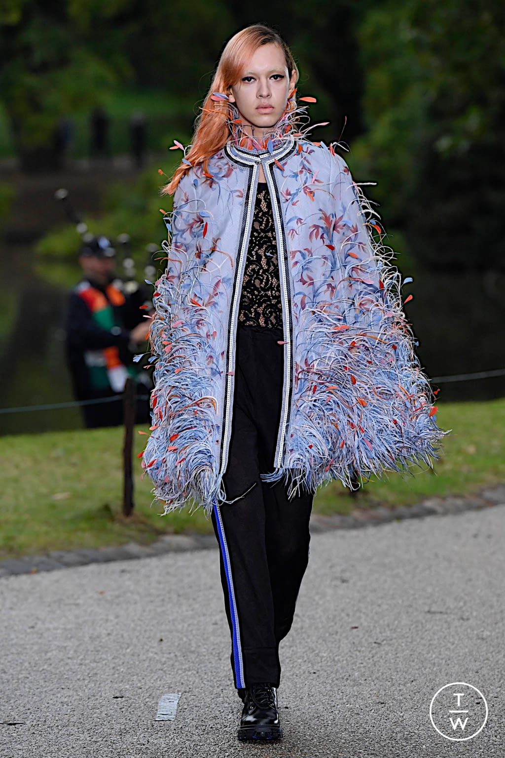 Fashion Week Paris Spring/Summer 2021 look 44 from the Koché collection womenswear