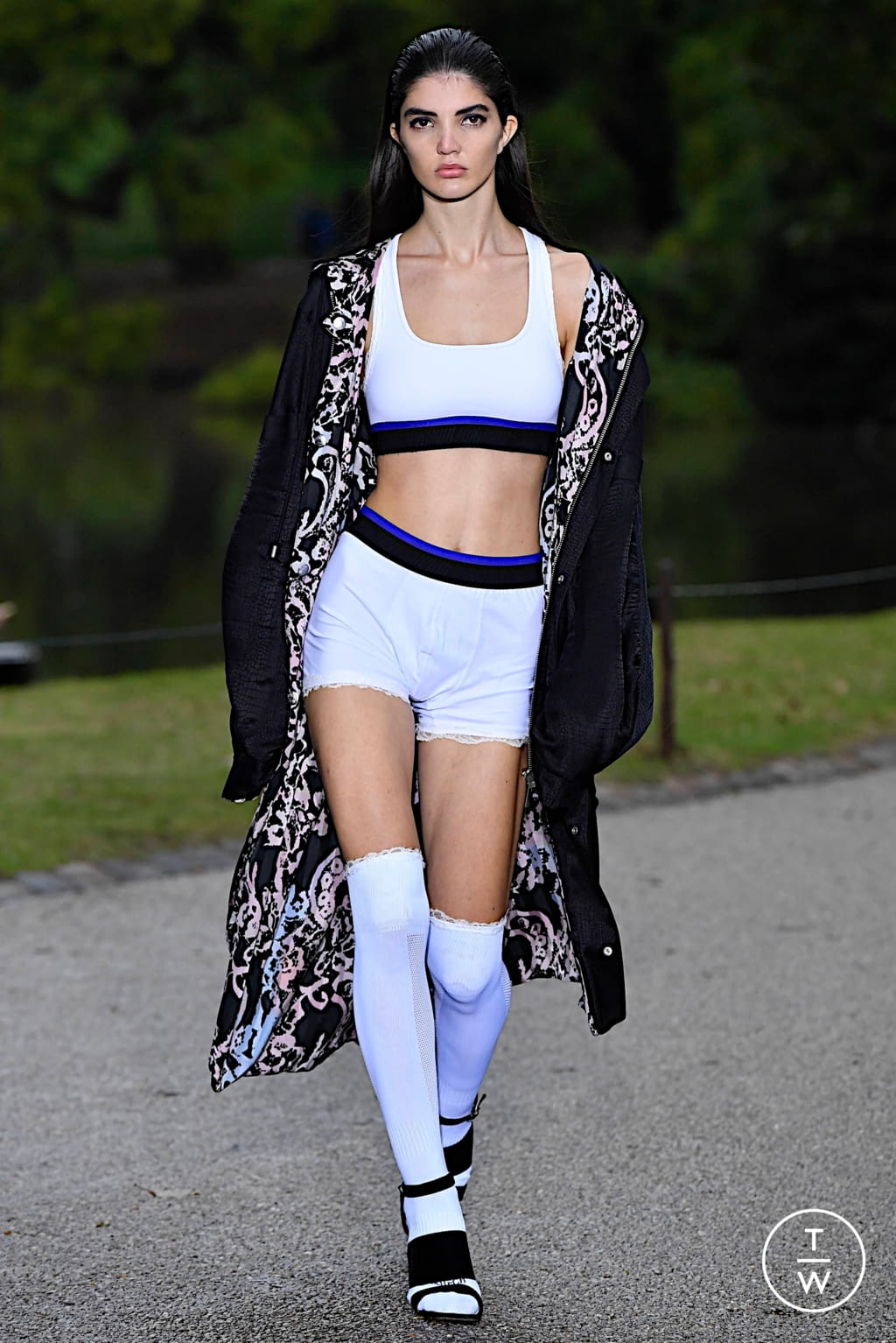 Fashion Week Paris Spring/Summer 2021 look 11 from the Koché collection womenswear