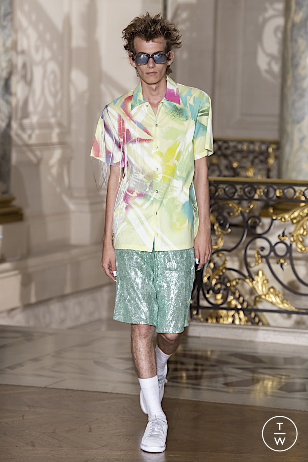 Fashion Week Paris Spring/Summer 2022 look 13 from the Koché collection womenswear