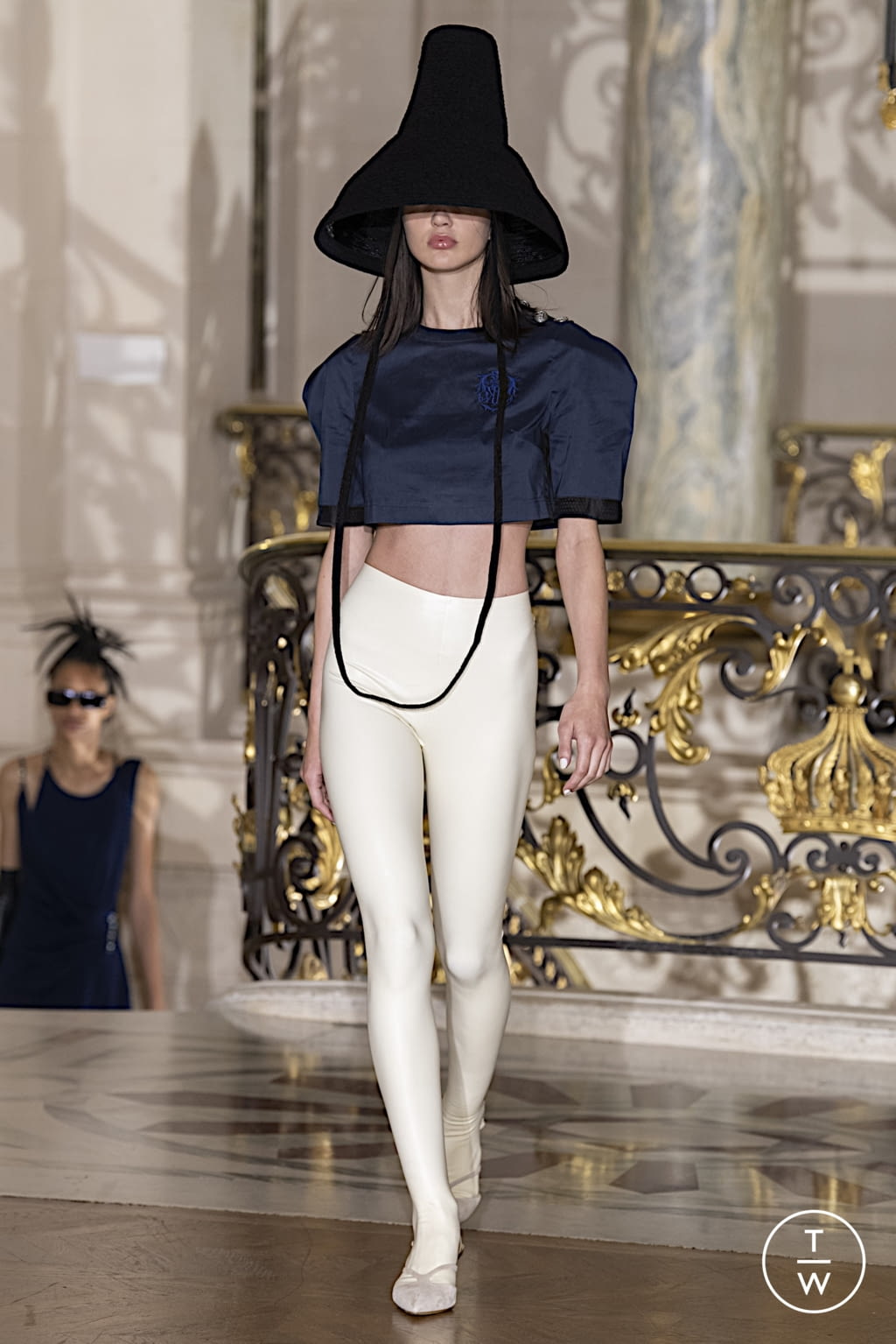 Fashion Week Paris Spring/Summer 2022 look 18 from the Koché collection womenswear