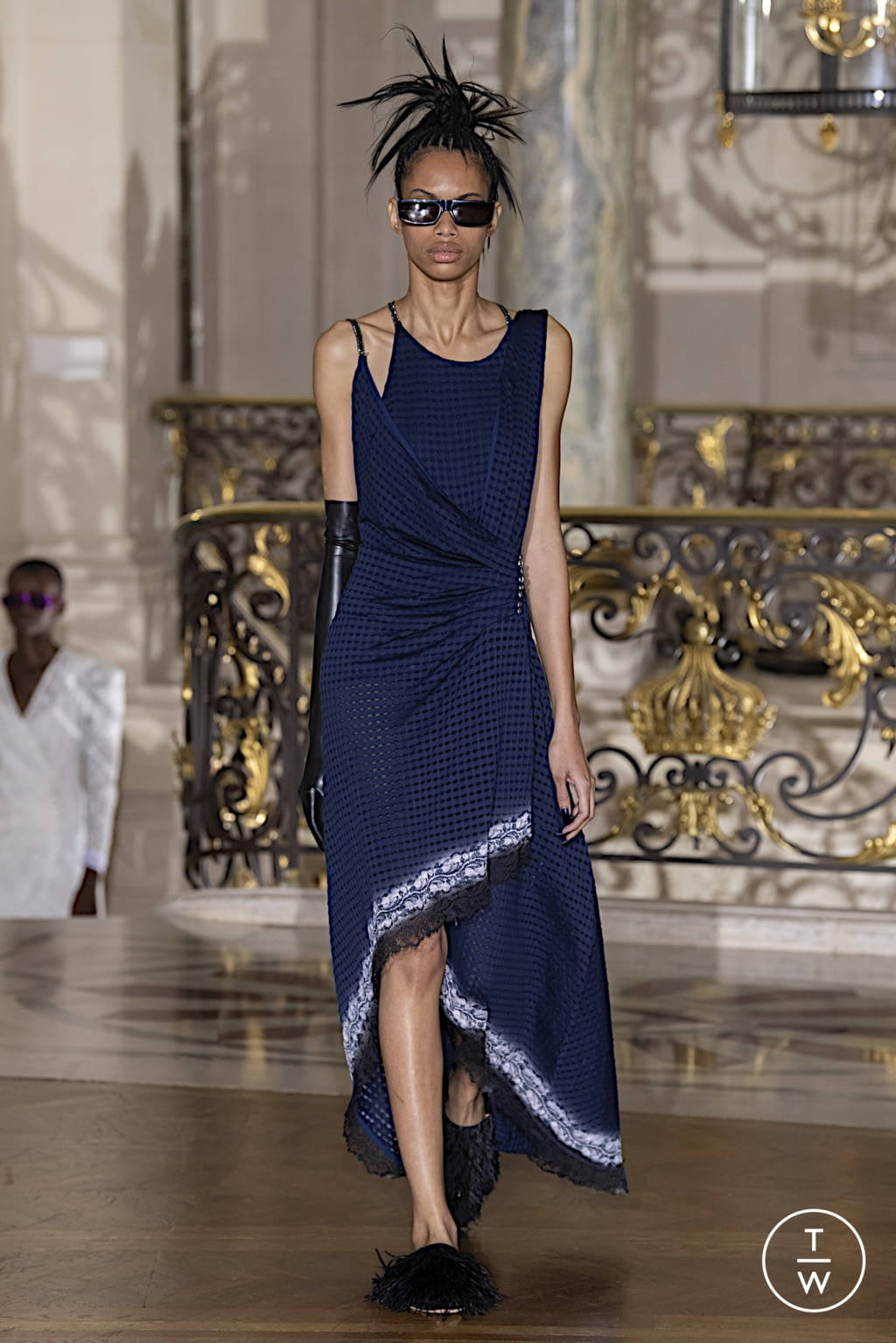 Fashion Week Paris Spring/Summer 2022 look 19 from the Koché collection 女装