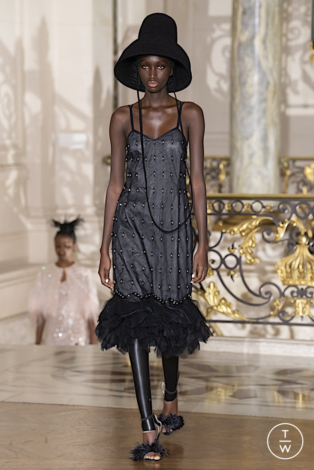 Fashion Week Paris Spring/Summer 2022 look 41 from the Koché collection womenswear