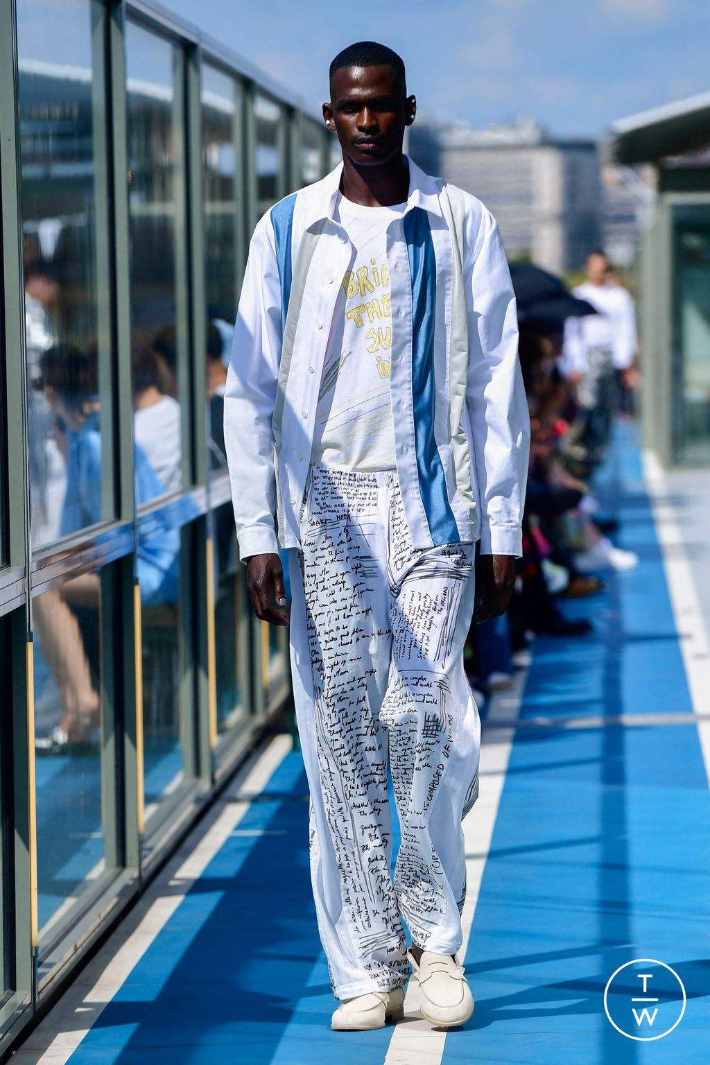 Fashion Week Paris Spring/Summer 2024 look 13 from the Koché collection menswear