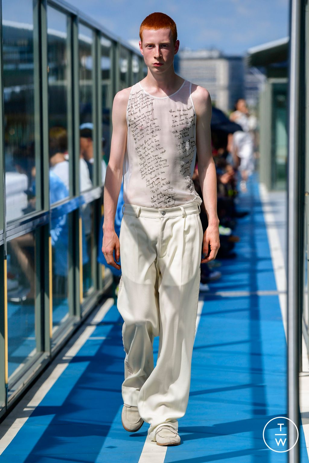 Fashion Week Paris Spring/Summer 2024 look 39 from the Koché collection menswear