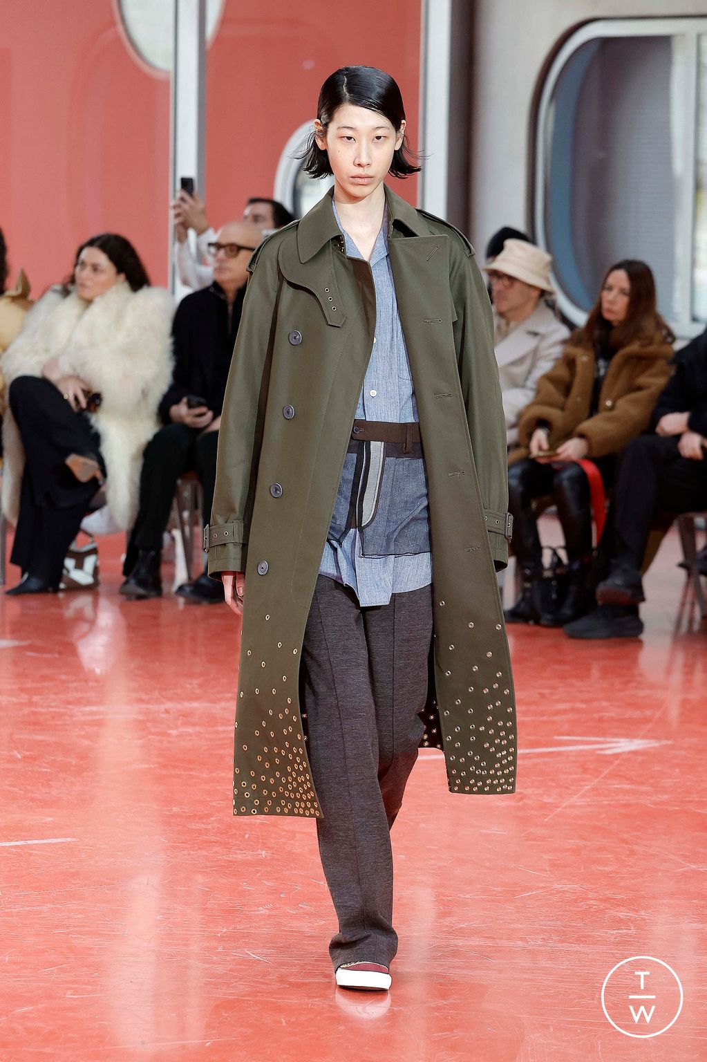 Fashion Week Paris Fall/Winter 2024 look 9 de la collection Kolor menswear