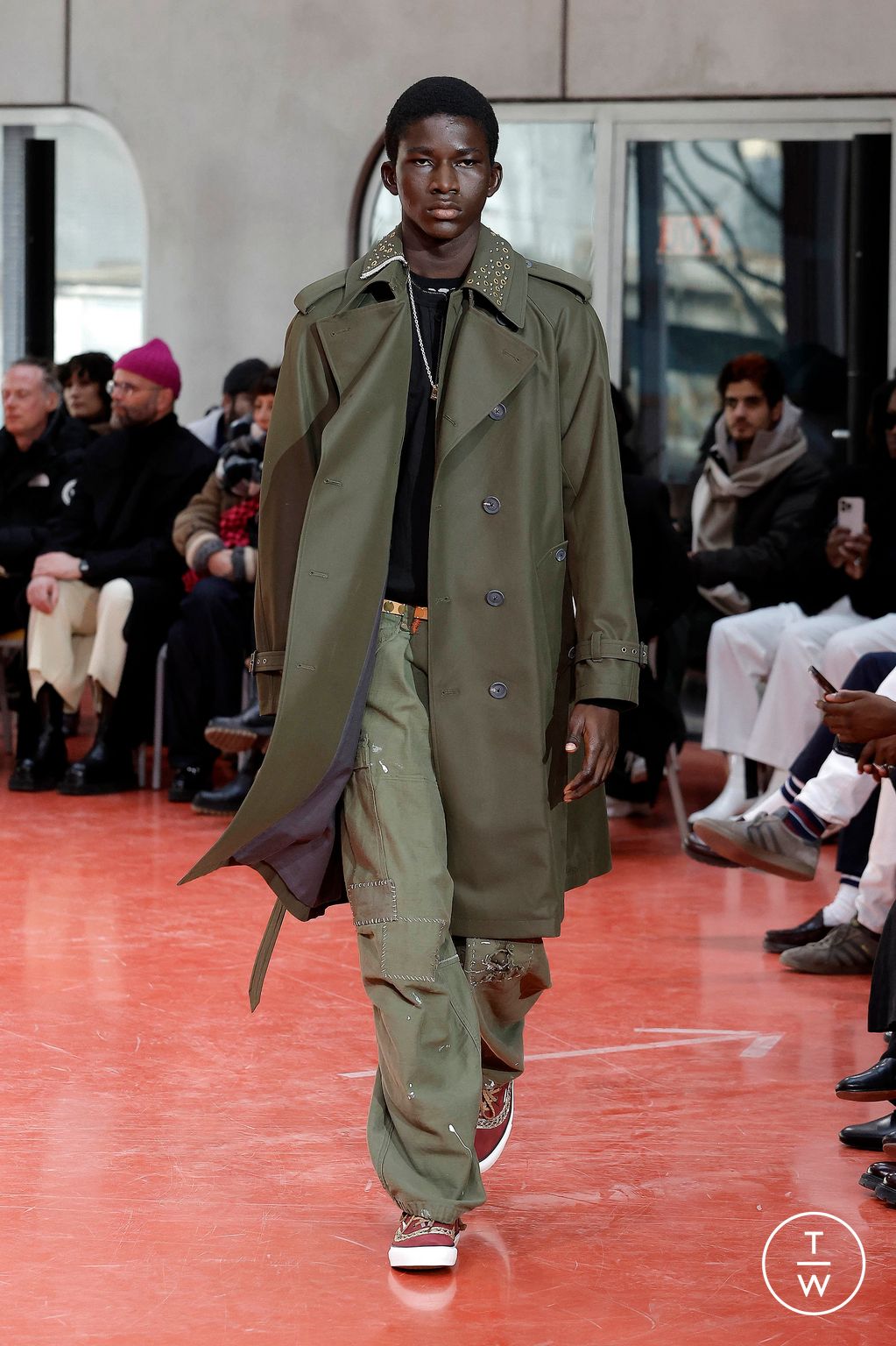 Fashion Week Paris Fall/Winter 2024 look 10 from the Kolor collection menswear