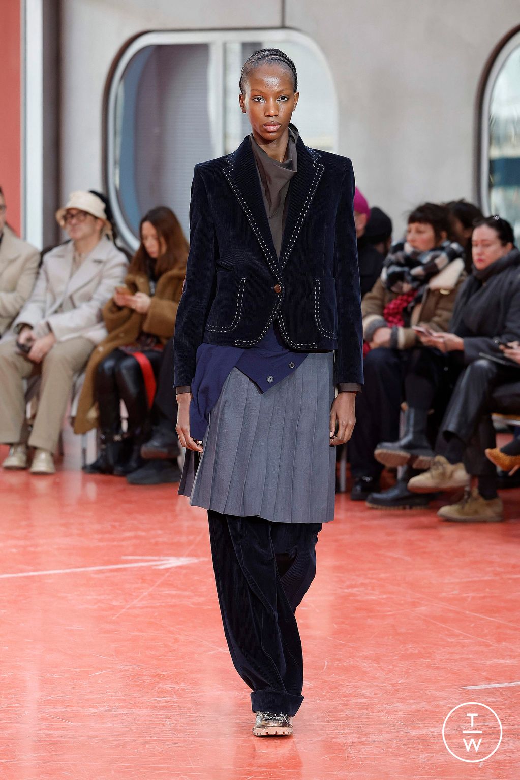 Fashion Week Paris Fall/Winter 2024 look 30 de la collection Kolor menswear