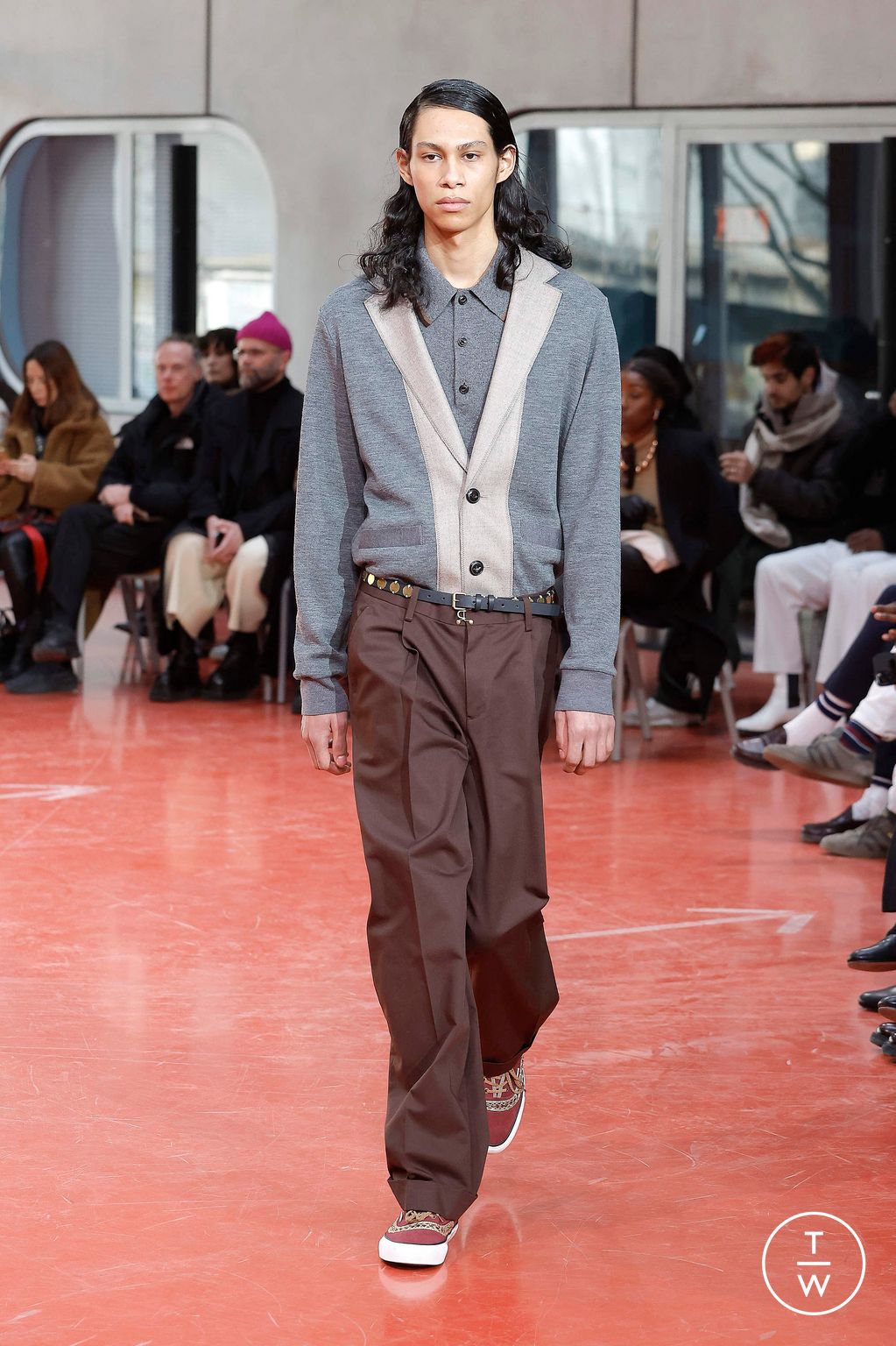Fashion Week Paris Fall/Winter 2024 look 39 from the Kolor collection menswear