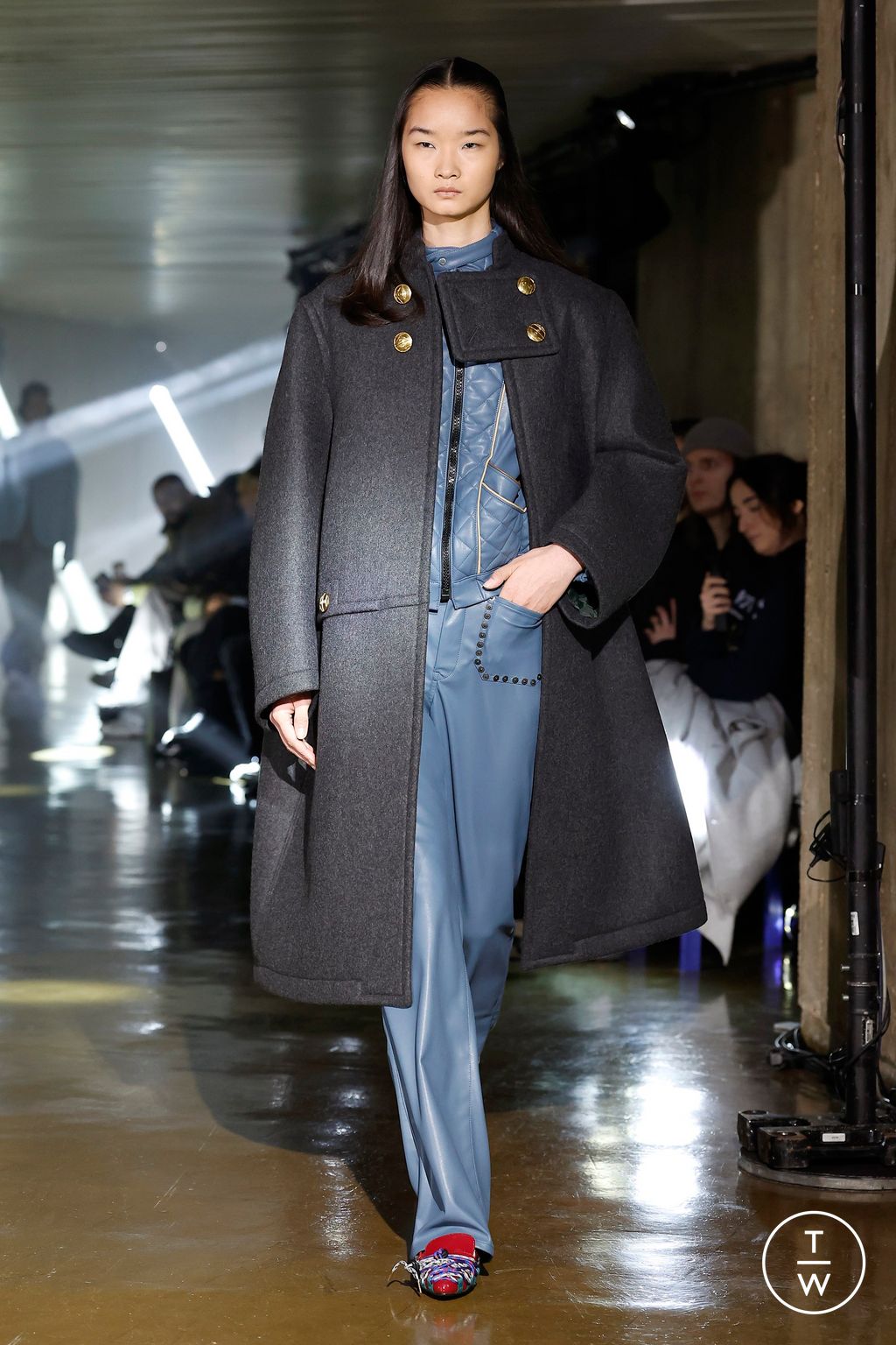 Fashion Week Paris Fall/Winter 2025 look 8 from the Kolor collection menswear