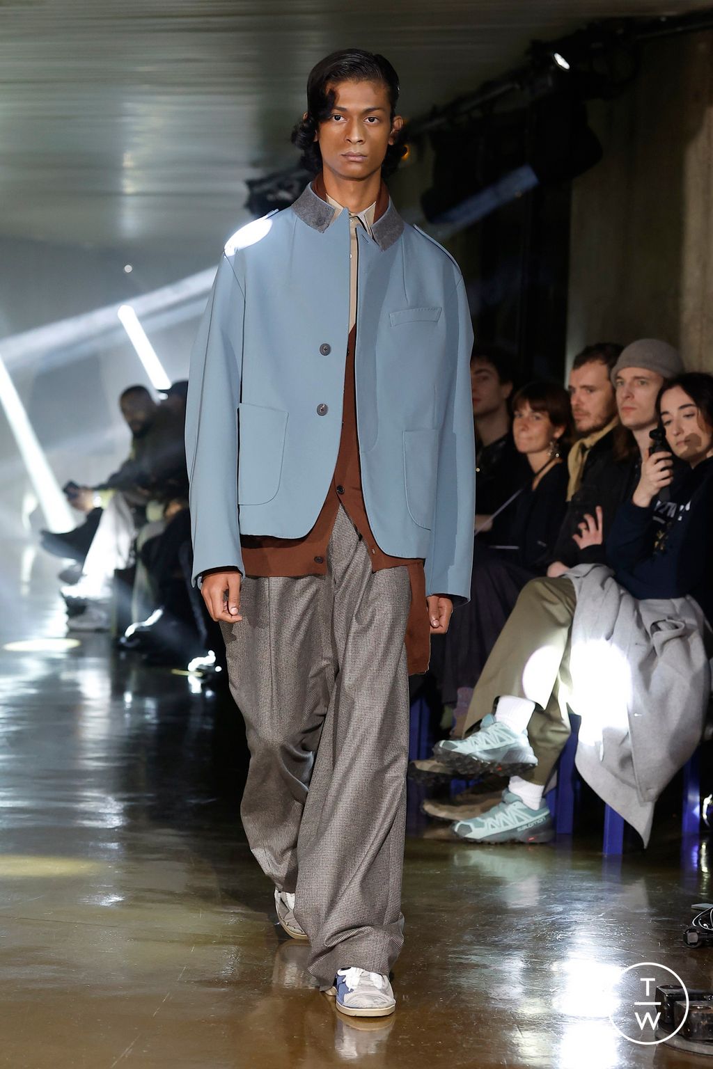 Fashion Week Paris Fall/Winter 2025 look 9 from the Kolor collection 男装