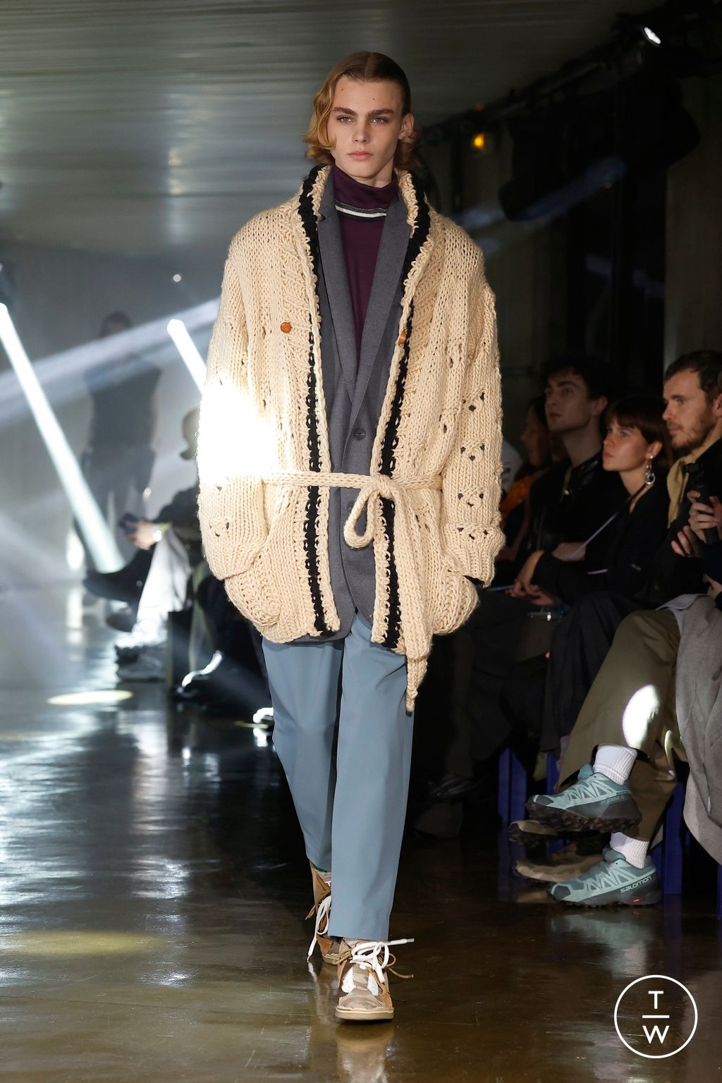 Fashion Week Paris Fall/Winter 2025 look 12 from the Kolor collection 男装