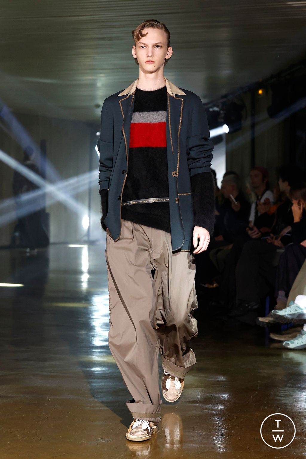 Fashion Week Paris Fall/Winter 2025 look 22 from the Kolor collection menswear