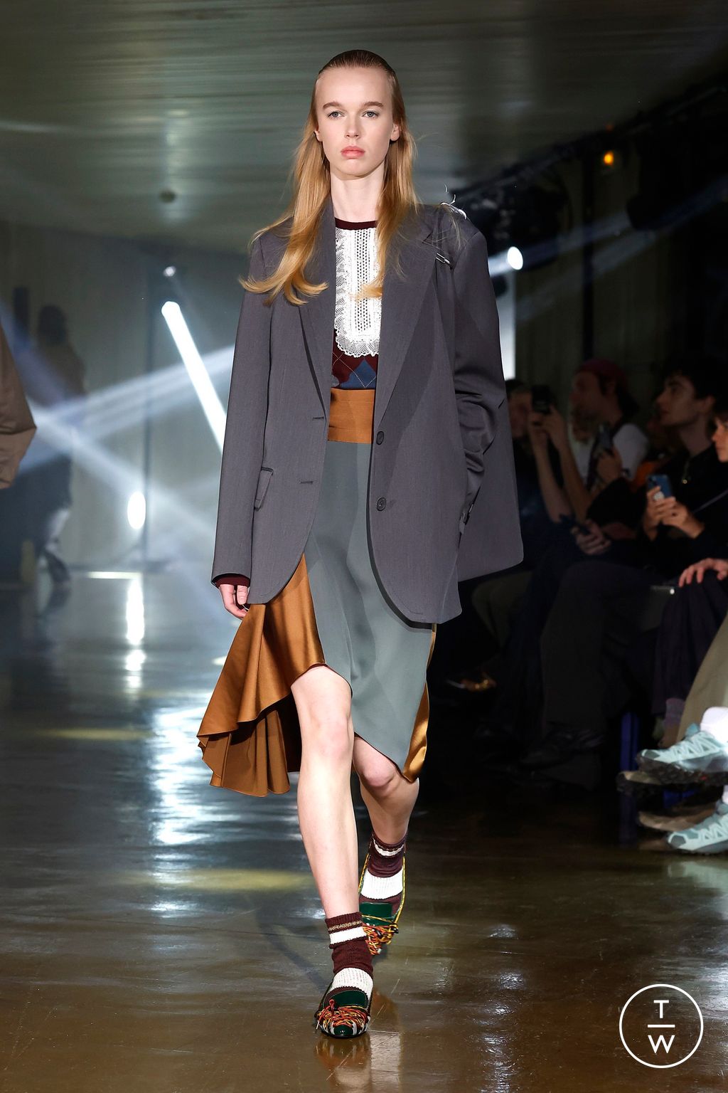 Fashion Week Paris Fall/Winter 2025 look 29 from the Kolor collection menswear