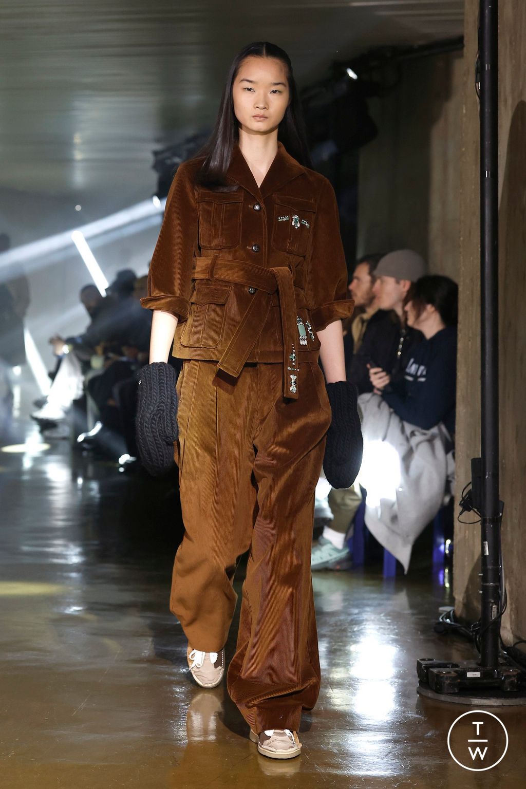Fashion Week Paris Fall/Winter 2025 look 40 from the Kolor collection 男装