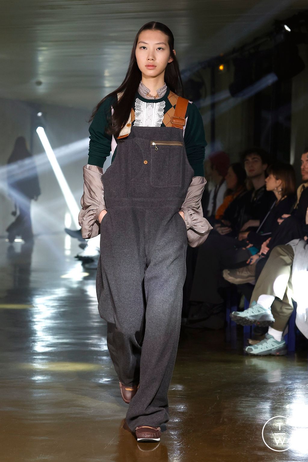 Fashion Week Paris Fall/Winter 2025 look 48 from the Kolor collection menswear