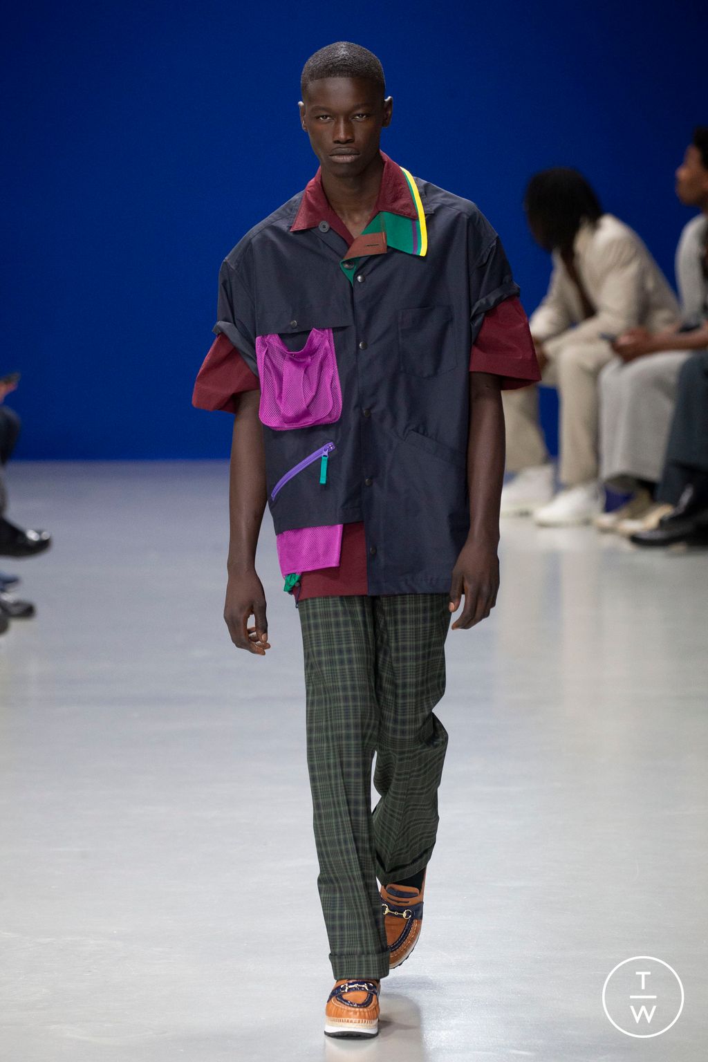Fashion Week Paris Spring/Summer 2023 look 3 from the Kolor collection 男装