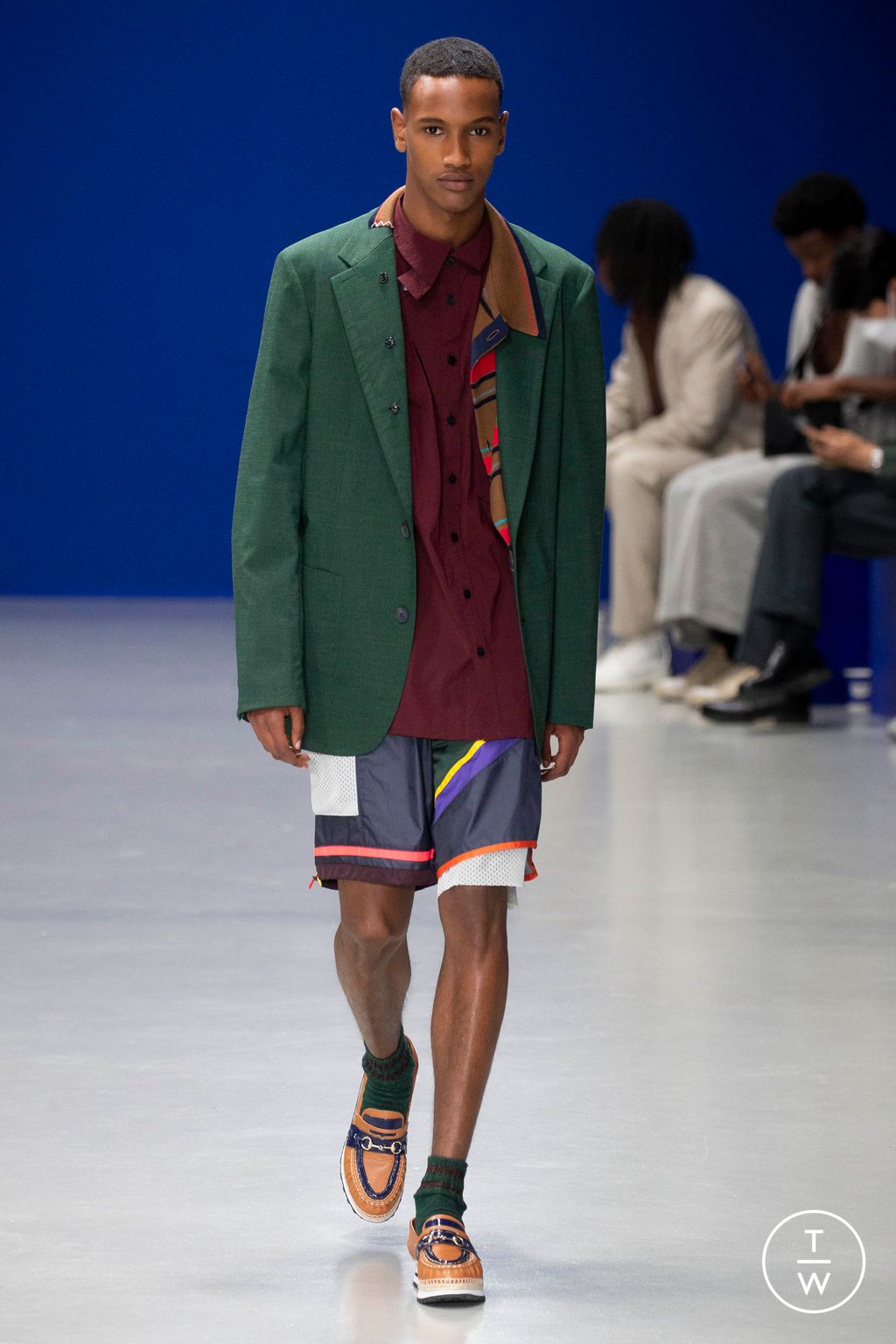 Fashion Week Paris Spring/Summer 2023 look 6 from the Kolor collection menswear