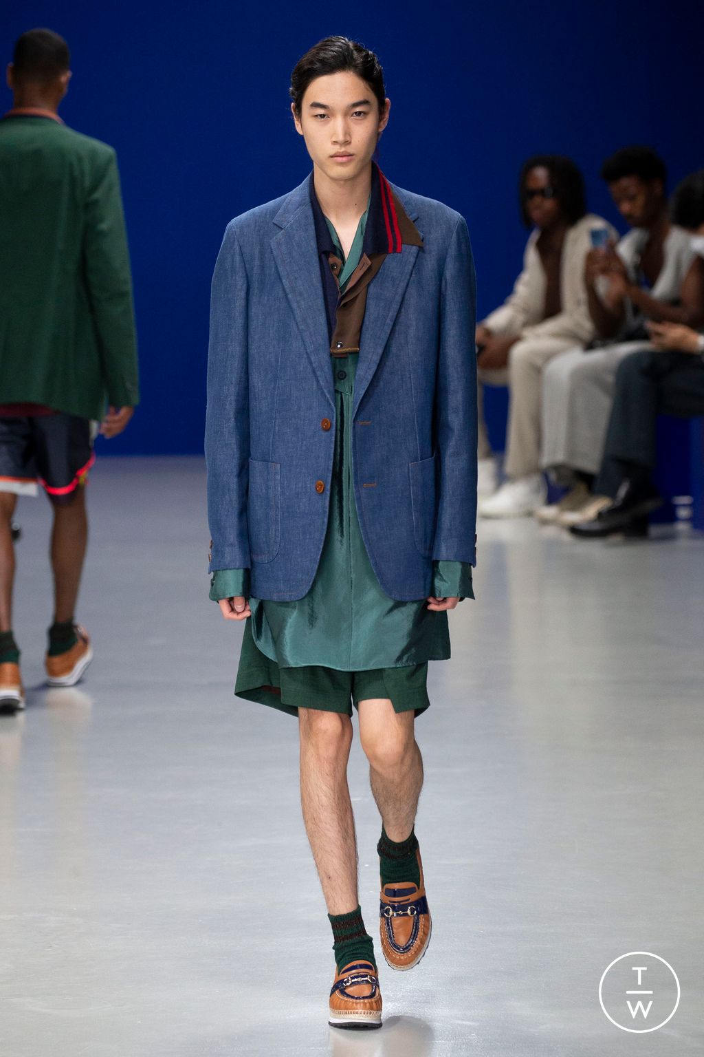 Fashion Week Paris Spring/Summer 2023 look 11 from the Kolor collection menswear