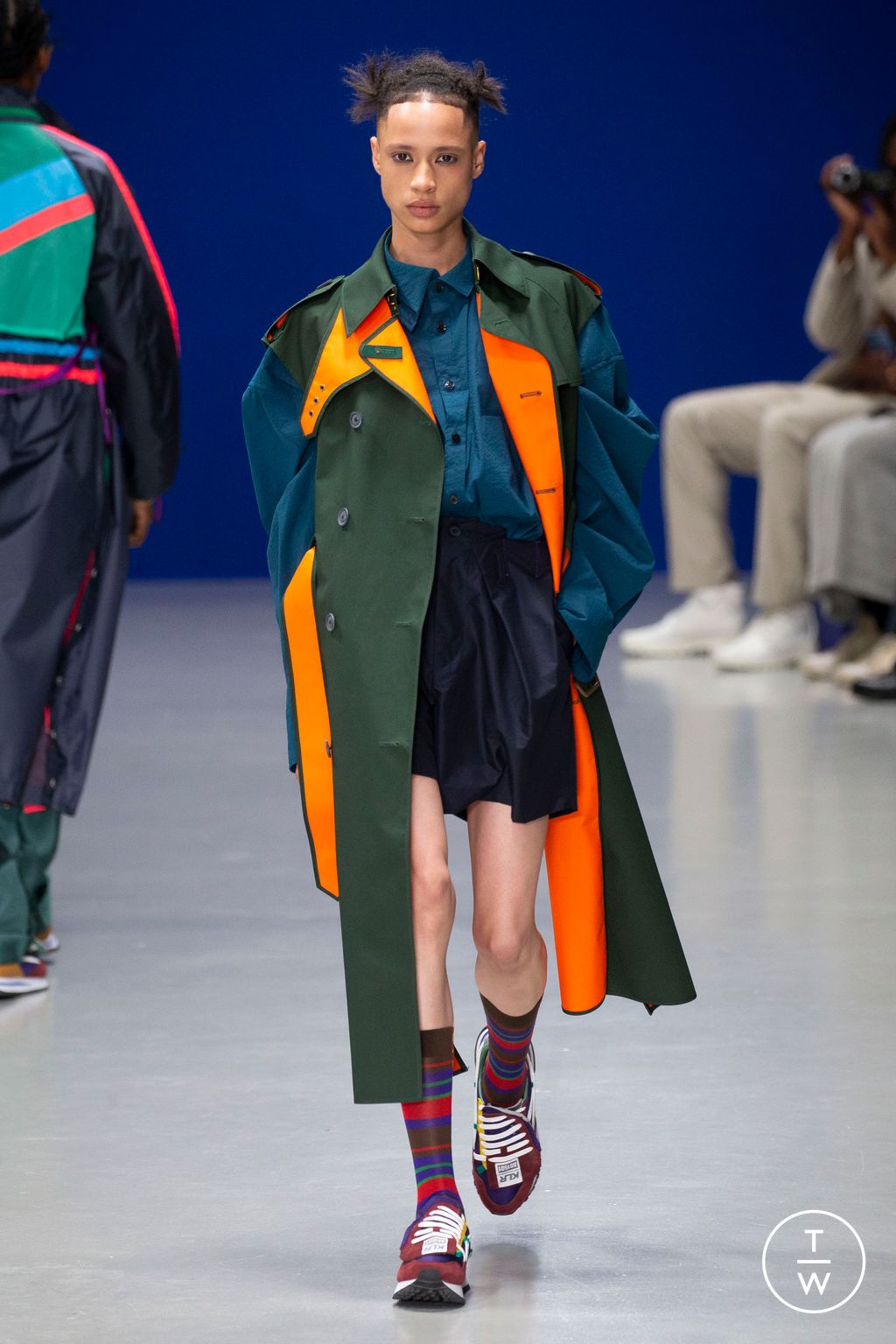 Fashion Week Paris Spring/Summer 2023 look 12 de la collection Kolor menswear